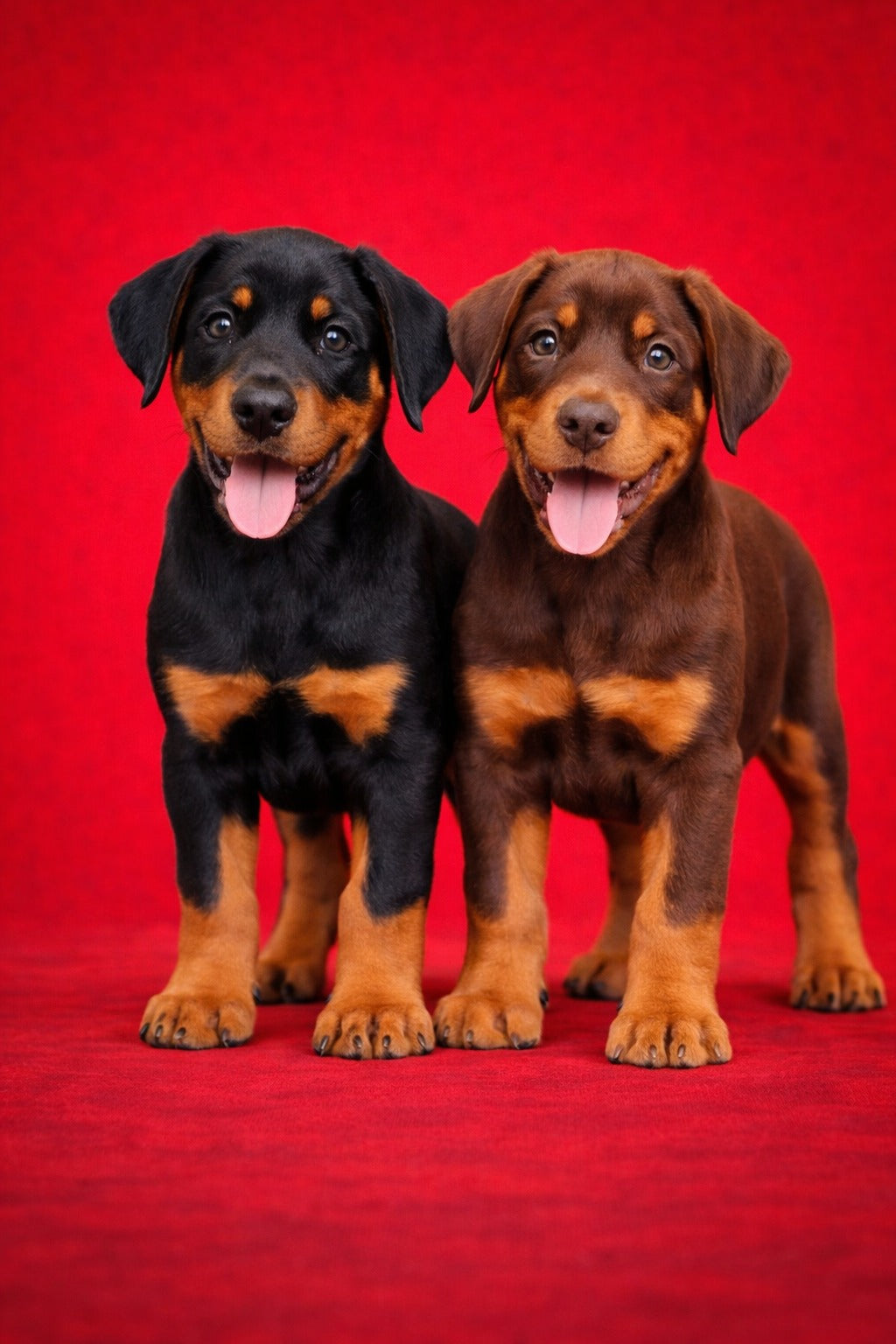 DOBERMAN NEGRO FUEGO